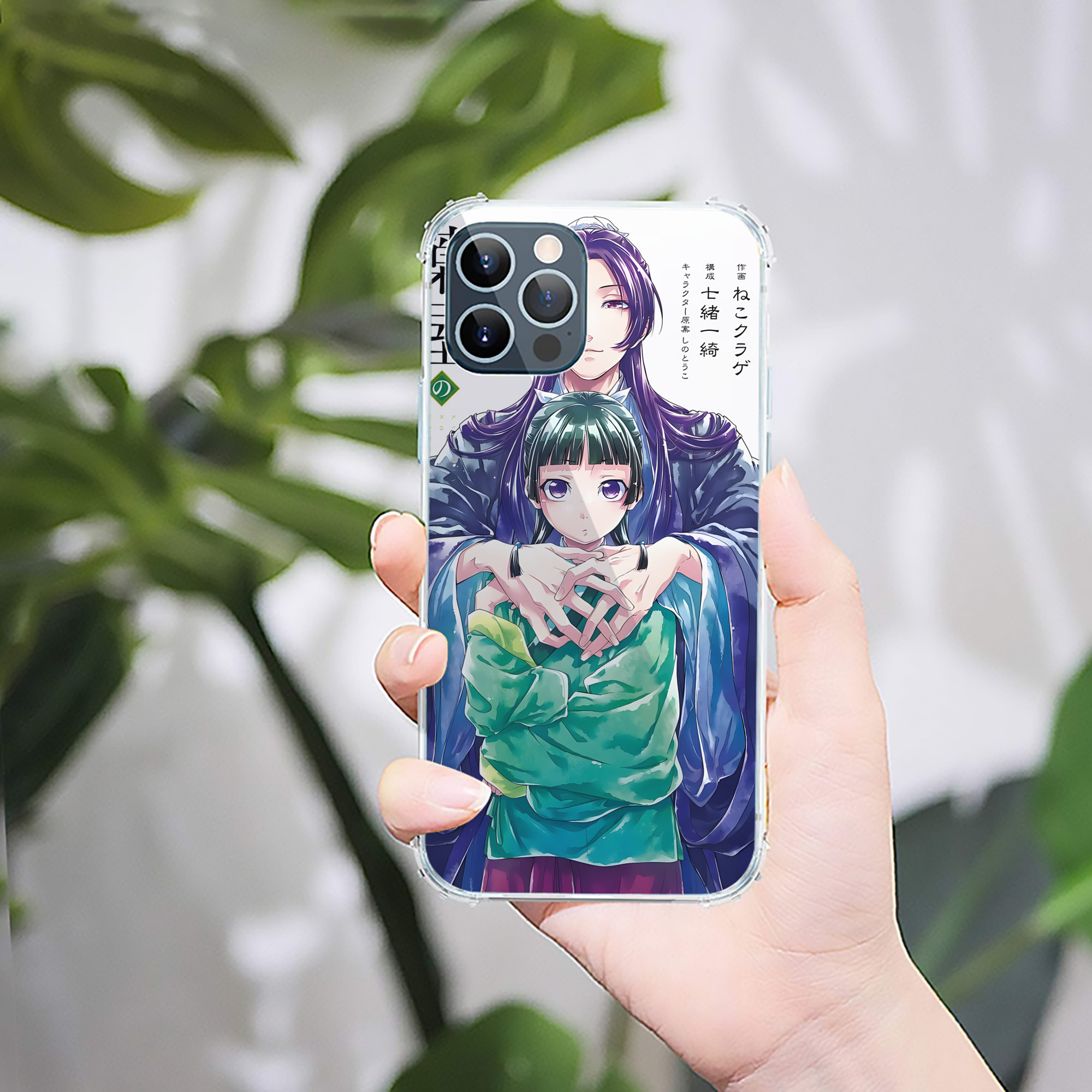 （画像用） 薬屋のひとりごと The Apothecary Diaries 【iPhone 12シリーズ対応】透明スマホケース（クリアソフトケース）